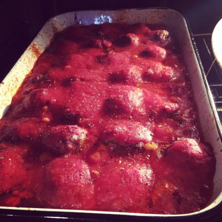 mouth watering meatballs