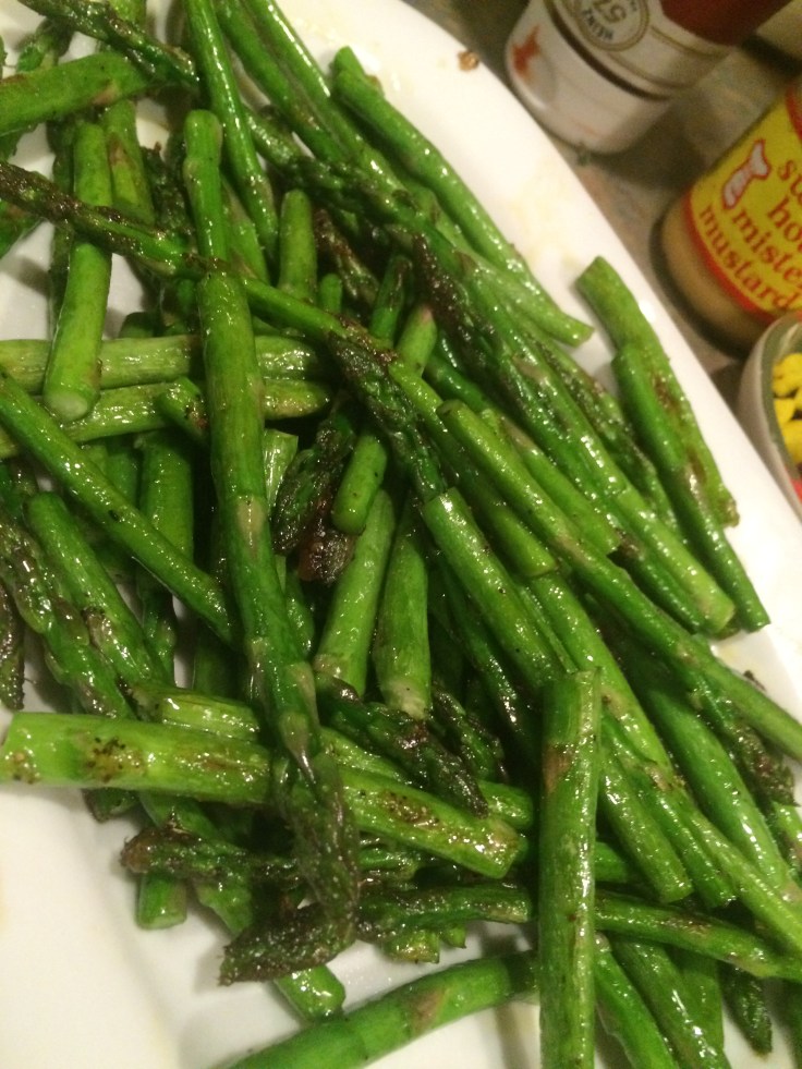 these are great with freshly sautéed asparagus as well. 